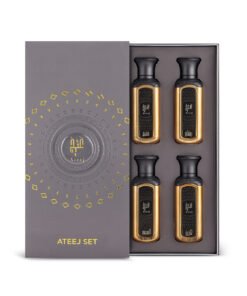 مجموعة عتيج المصغّرة – 4 عطور × 50 مل