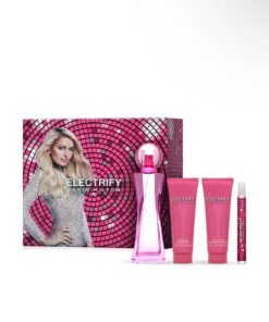 مجموعة عطر Electric Fantasy للعناية بالجسم – 4 قطع | Paris Hilton
